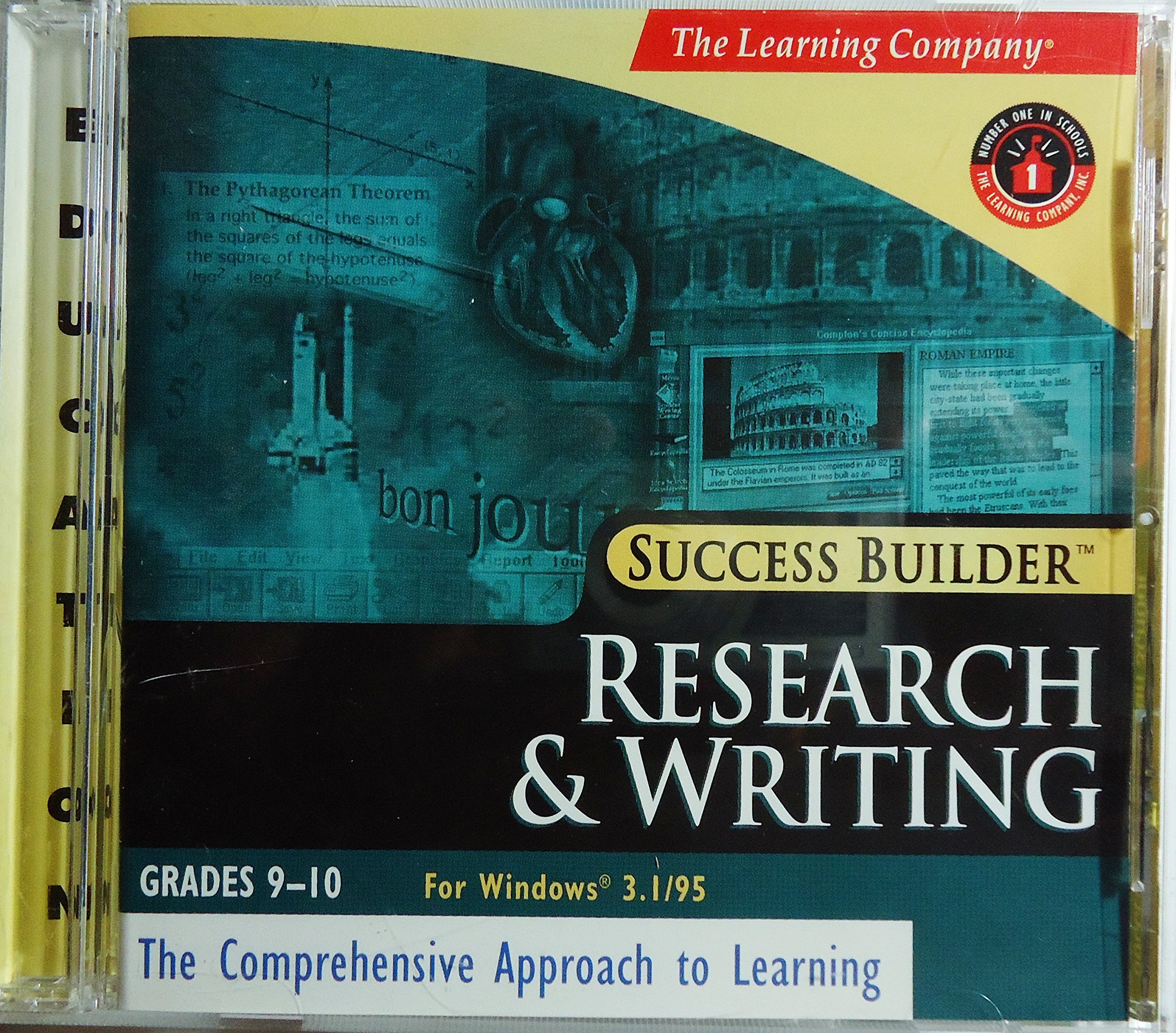 Success Builder: Research & Writing, Grades 9 - 12 (The Software for a Comprehensive Approach to Prepare for College)