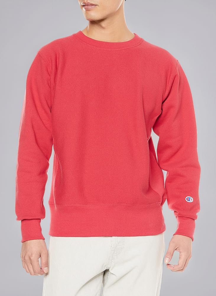 ト*ム様 チャンピオン リバースウィーブ スウェット 赤 L 希少 champion リバースウィーブ 90s チャンピオン スウェット