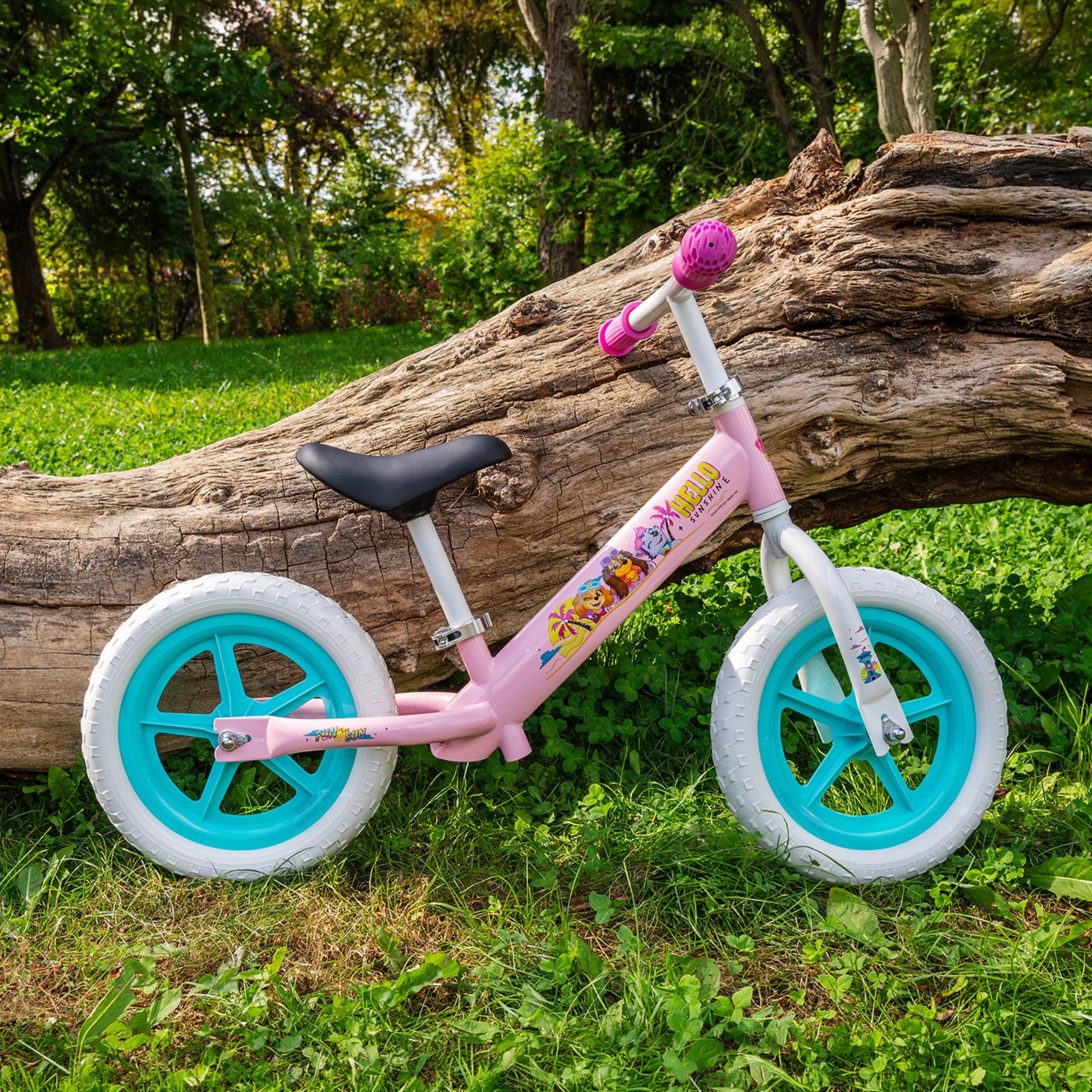Paw Patrol Bicicletta senza pedali leggera metallo regolabile ruote EVA 11”
