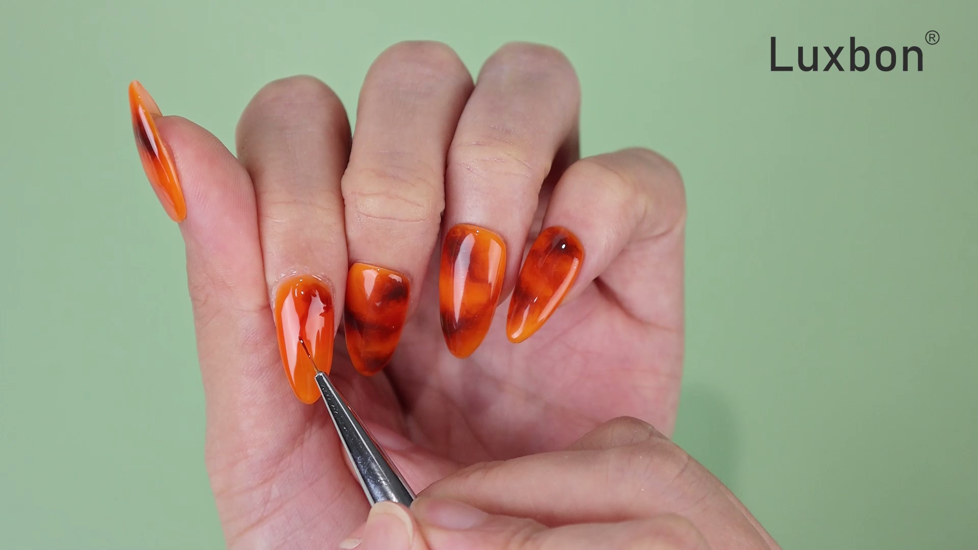 Luxbon Gel-Nagellack Set – 6 Leuchtende Sommerfarben Für Langanhaltenden Glanz