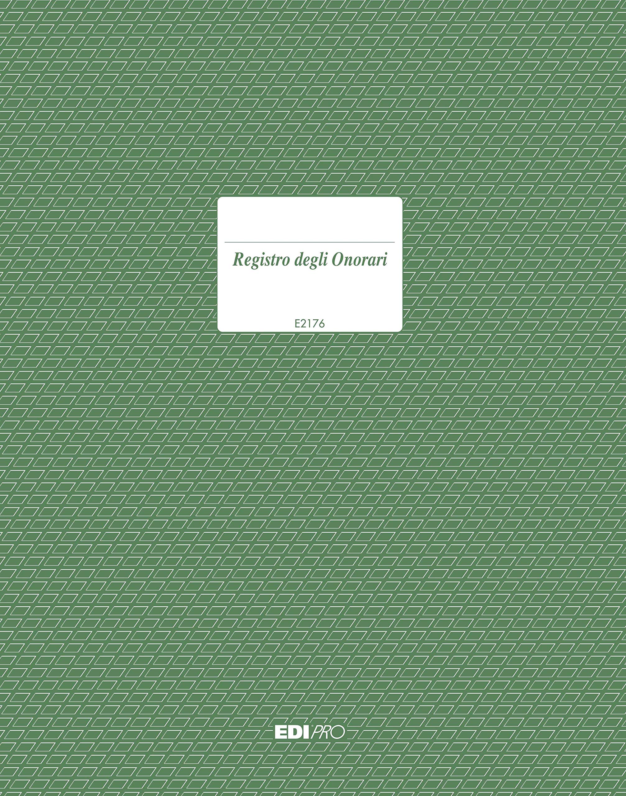 Edipro E2176 Honorary Register 22 Numerated Pages F.to 31 x 24.5