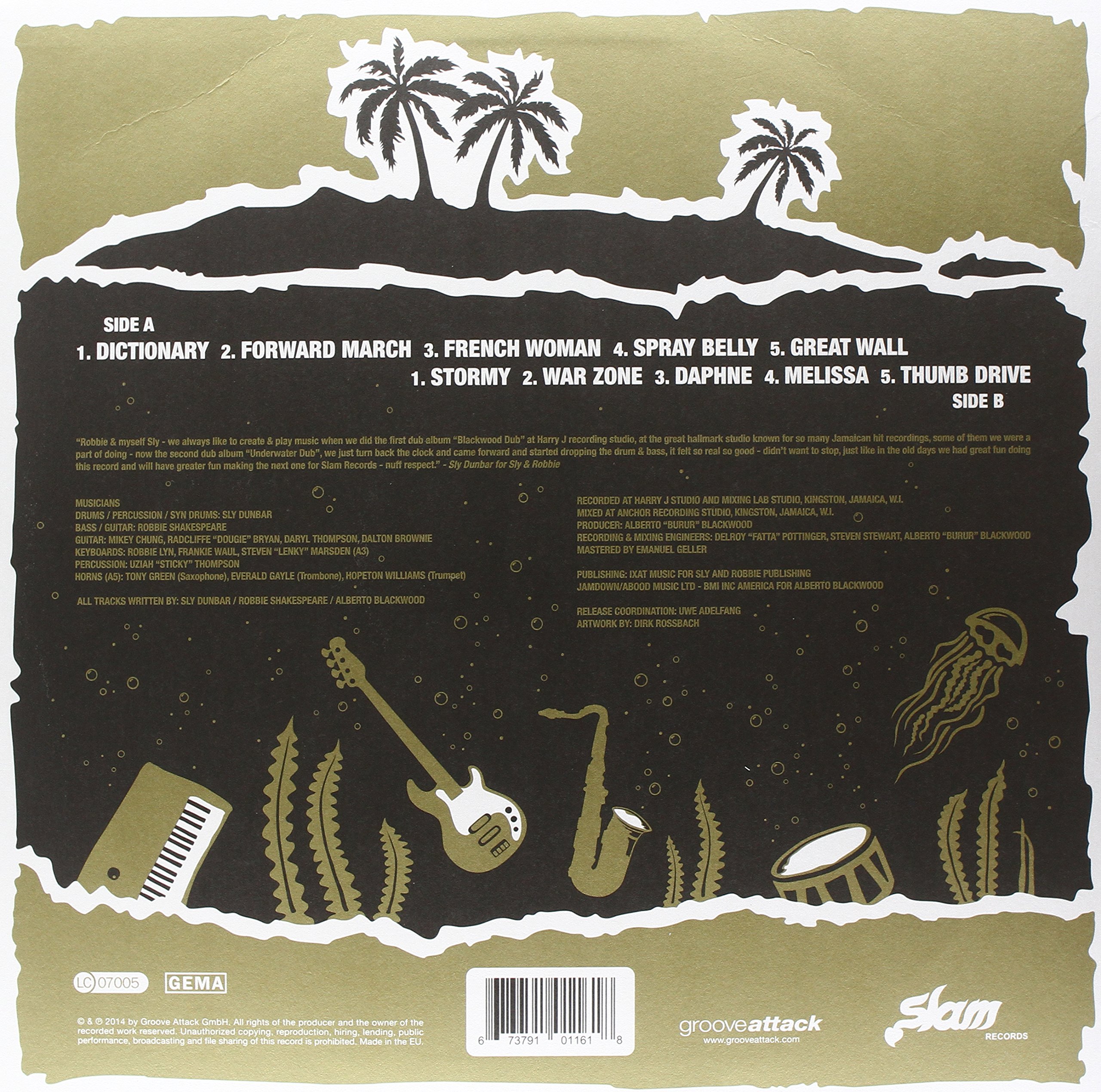 Underwater Dub (180gr.Lp