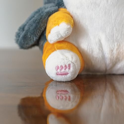 Miniatura 5 de Juguete de peluche de gato de tiburón, lindo muñeco de animales de peluche de camarón frito, almohada de felpa Kawaii de gato de tiburón para