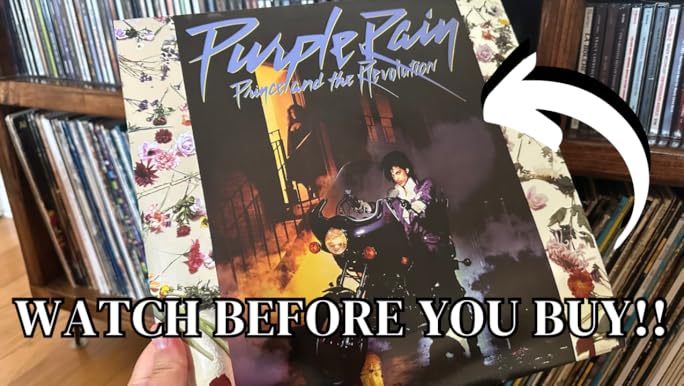 Prince And The Revolution／Purple Rain LP 1984 purple rain prince and the revolution vinyl record in
