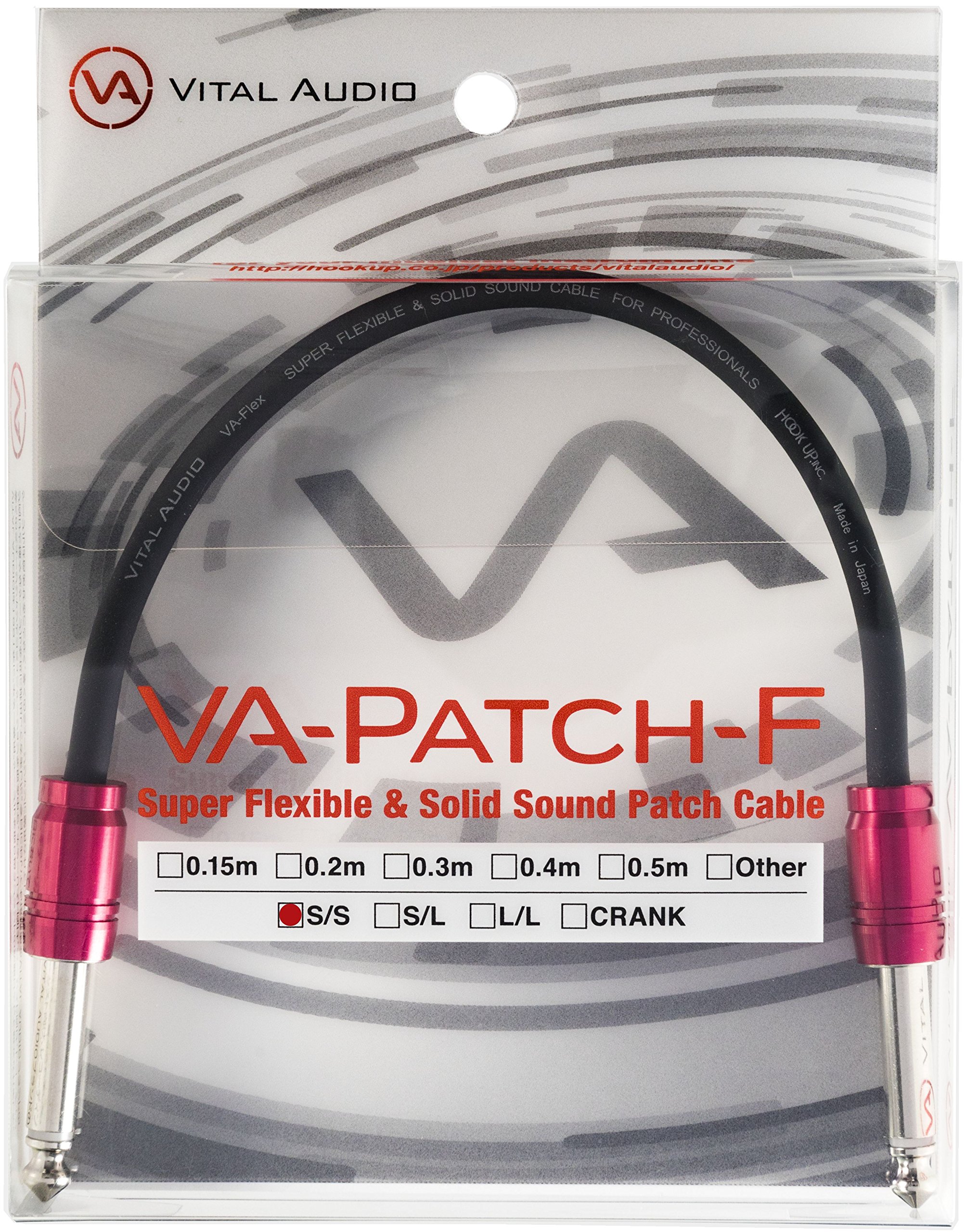 Vital Audio パッチケーブルコード5本セット Amazon.co.jp: Vital Audio VA-Patch-F-0.15m S/S 高品位新素材パッチ
