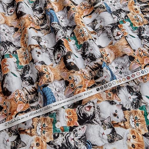 Miniatura 2 de Gatos empacados para razas de gatos, tela por yarda
