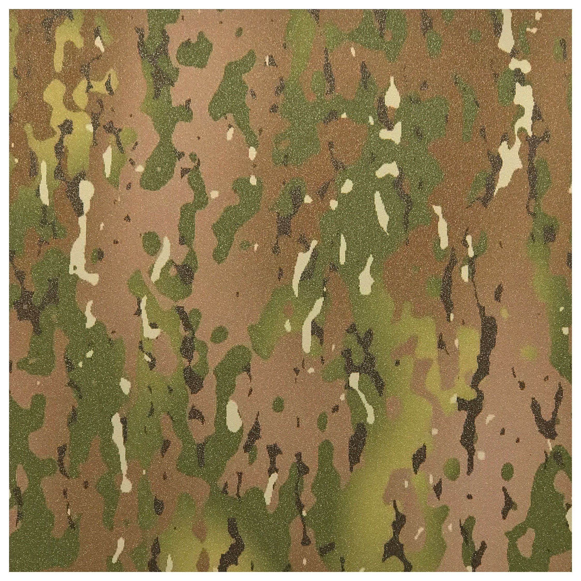 1 Sheet of 7.5" x 7.5" x .080" Infused Kydex Material - Multicam Print