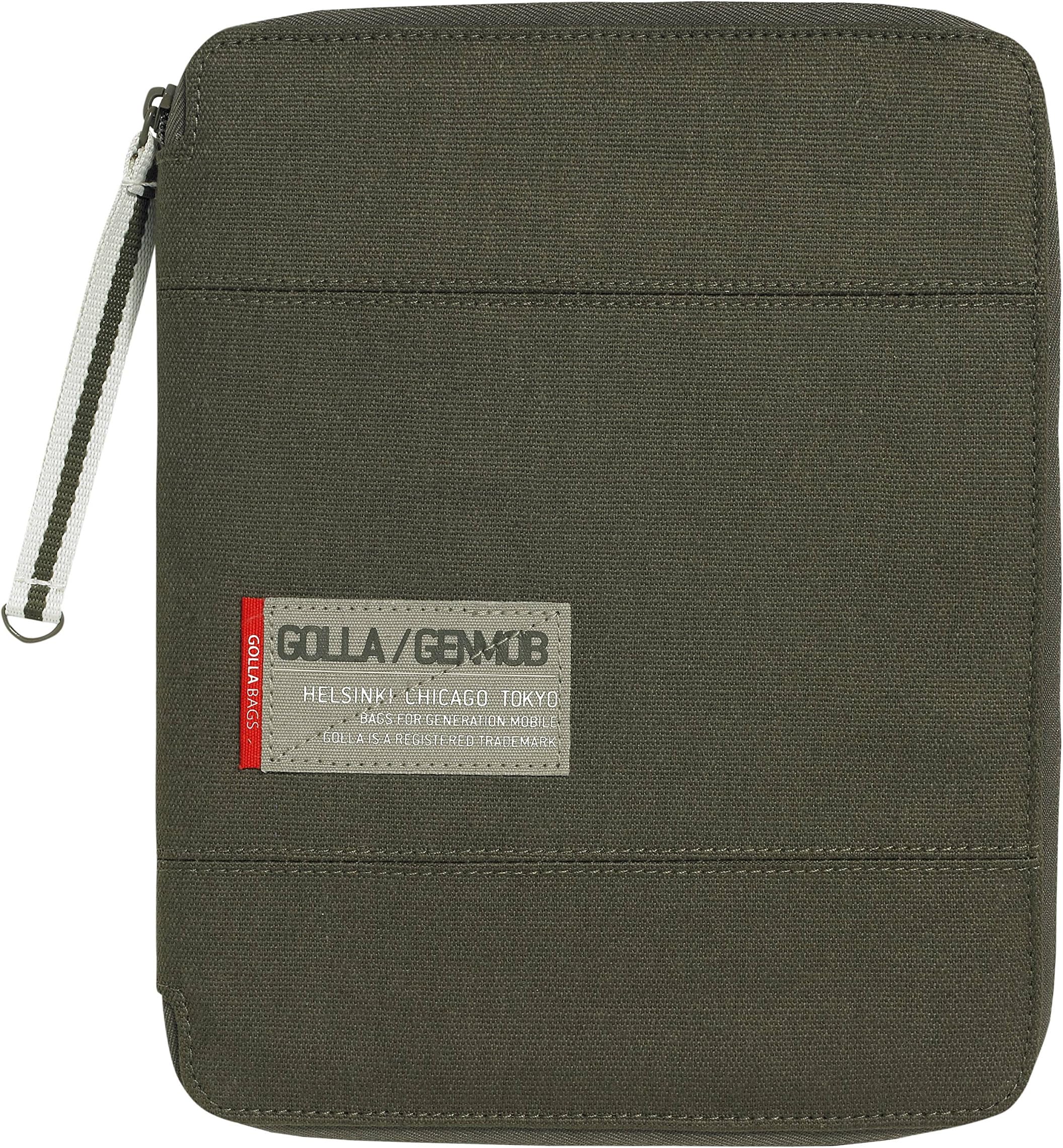 Golla Zip Folder for iPad 2 - Army Green