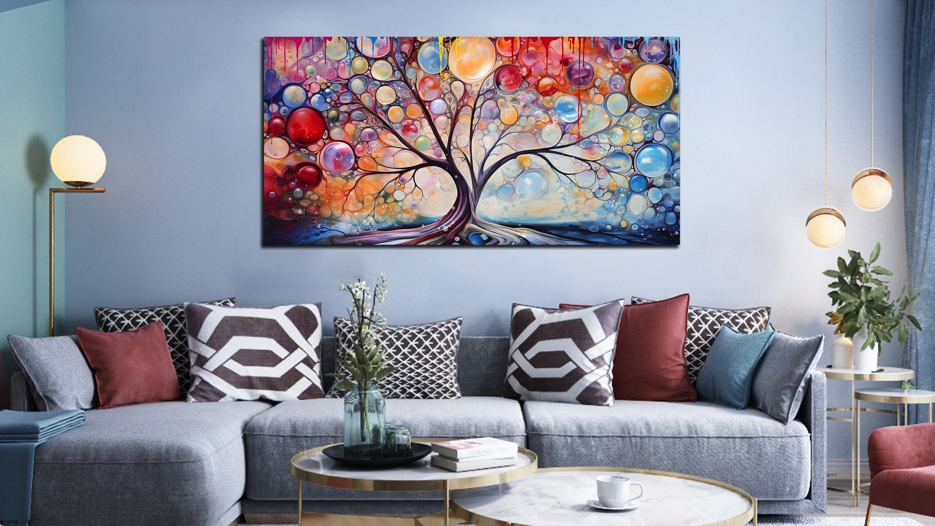 Watch Colorful Artwork for Wall on Amazon Live