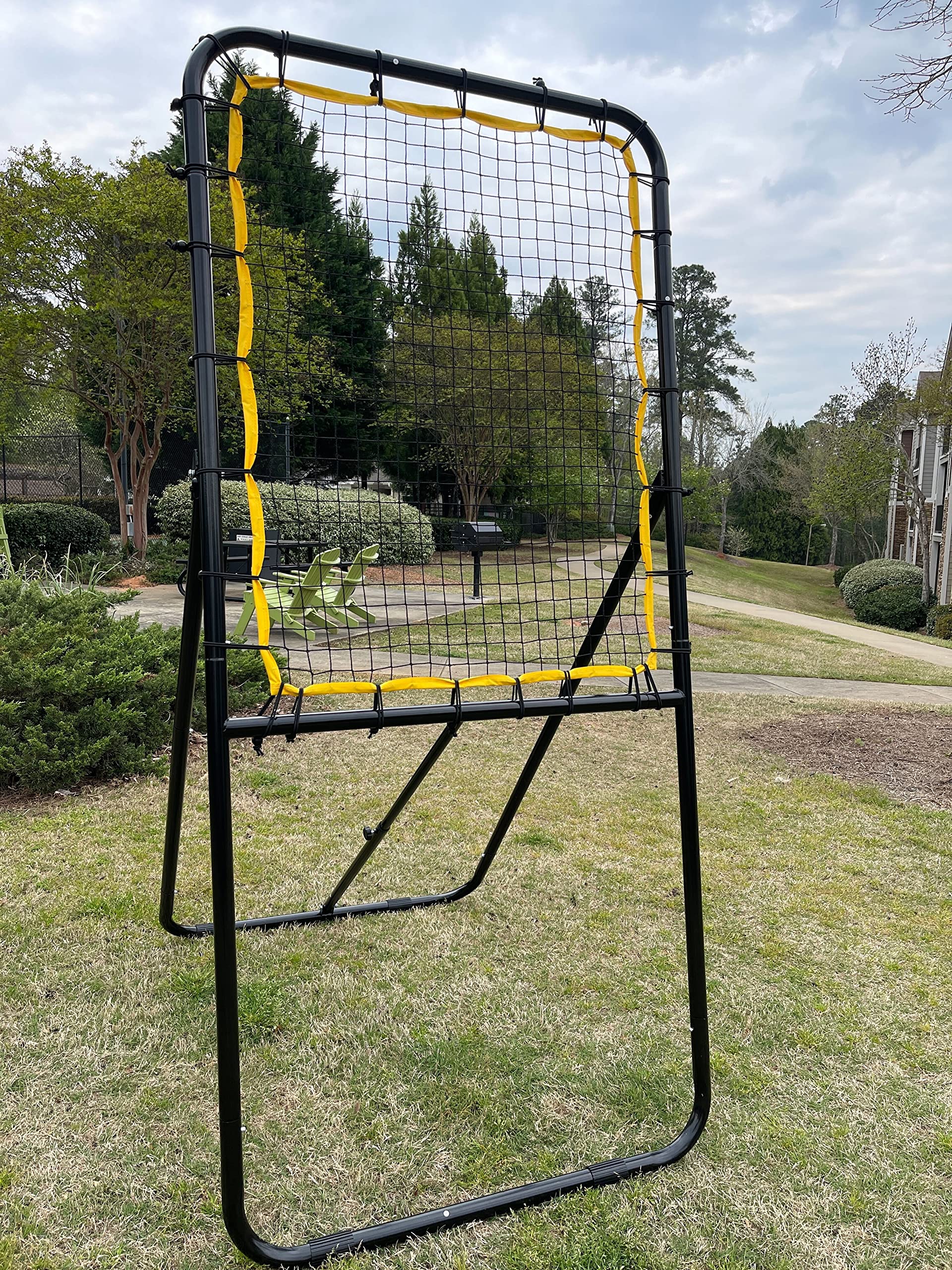 CRANKSHOOTER REP-IT™ Advanced/Intermediate Lacrosse Rebounder, Bounceback, Backyard Practice Trainer