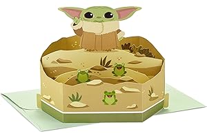 Hallmark Star Wars Pop Up Baby Yoda Birthday Card