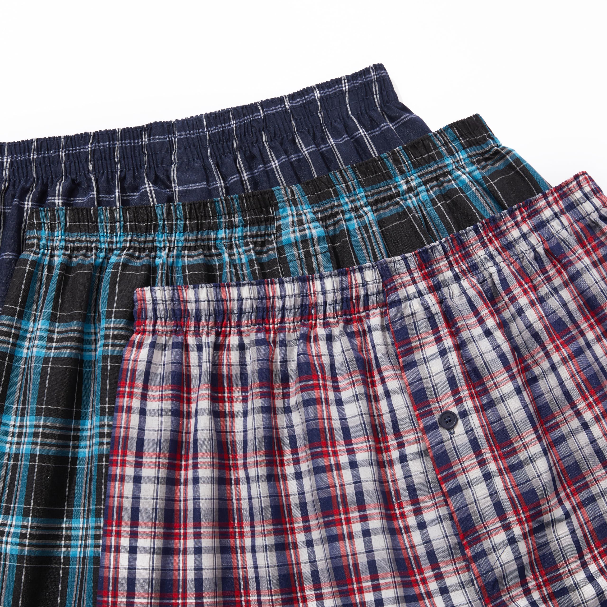 JupiterSecret Calzoncillos Hombre Boxer Americanos, Algodón Suave, Cómodos Boxer Hombre Pack, Cintura Elástica, 6 o 10 Piezas