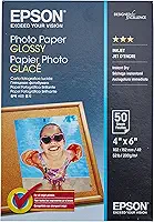 Epson Papel fotográfico brilhante, 10 x 15 cm, 50 folhas (S041809)
