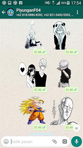 Anime Game Sticker for Whatsapp