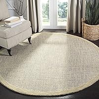 Vista 21 de SAFAVIEH Colección Abstract Alfombra de Área - 6' Cuadrada, Azul Marino y Marfil, Lana Hecha a Mano, Ideal para Áreas de Alto Tráfico en Sala