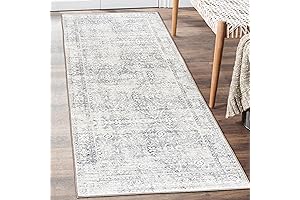 ReaLife Fire Resistant Machine Washable Area Rug Runner