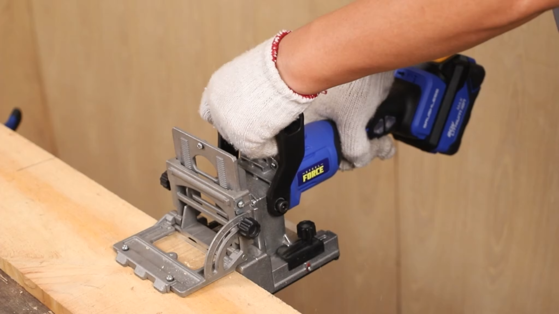 Steel Force DJ184 Dual Spindle Dowel Jointer,Wood Dowels Joiner