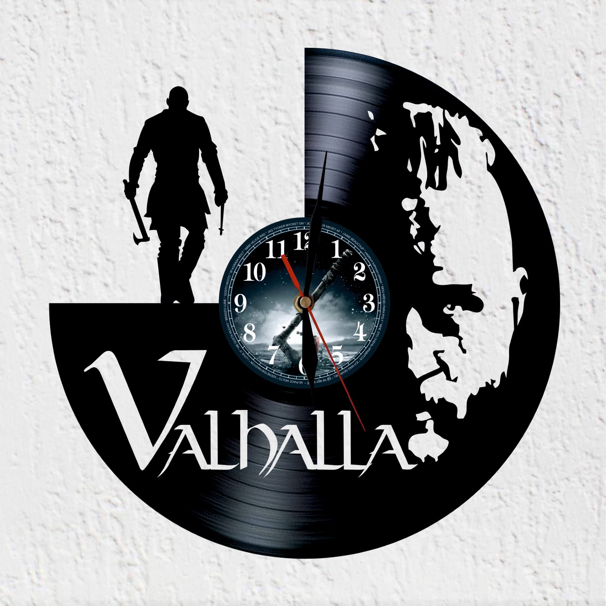 Star Wars 08 - Horloge disque vinyle déco