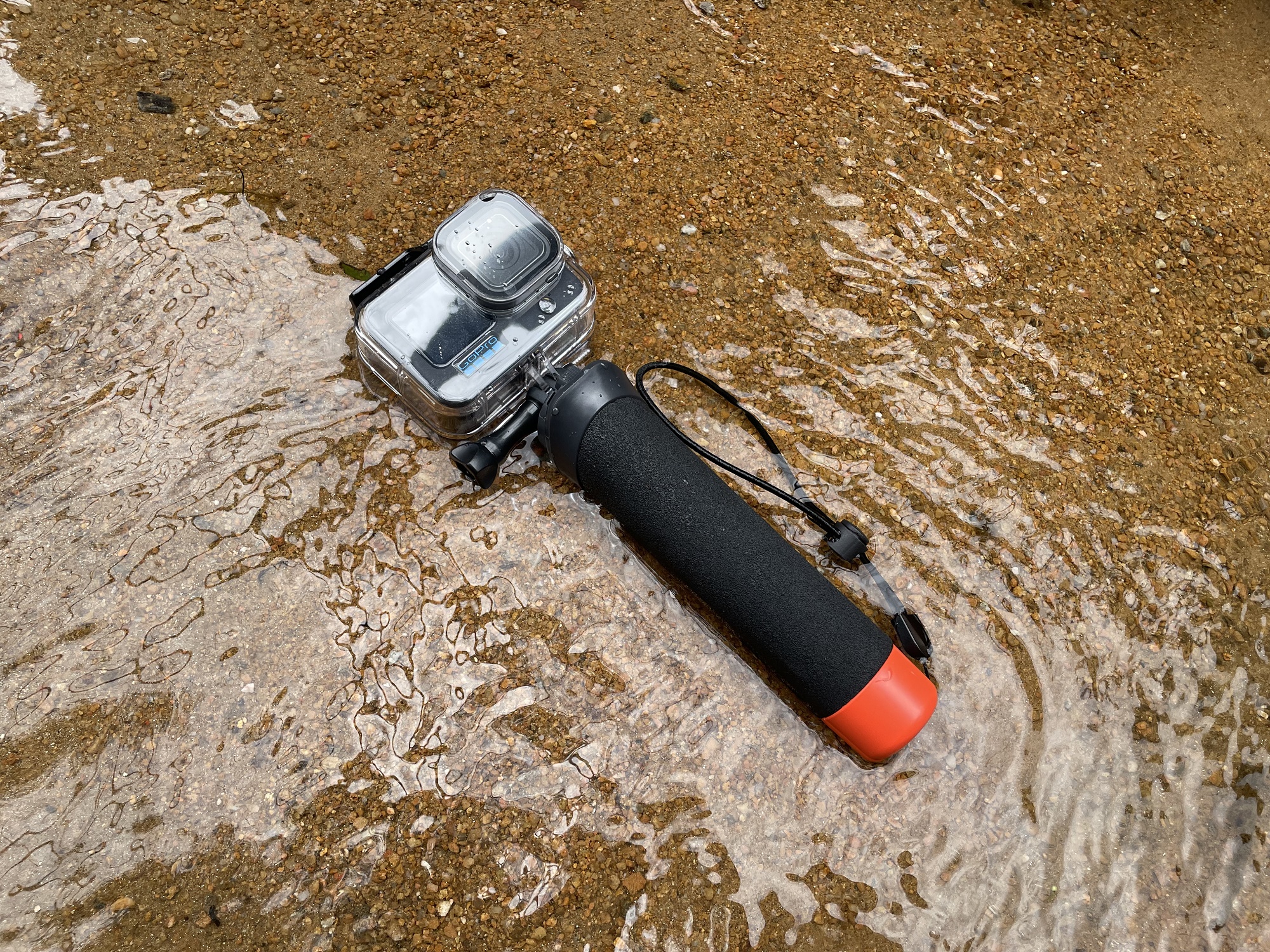 Impugnatura Galleggiante Per GoPro - Maniglia Impermeabile Con Cinturino, Per Hero 9-13, Sport Acquatici - Foto 2