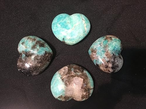 Madagascar Minerals Corazón decorativo pequeño de amazonita Madagascar Minerals Corazón decorativo pequeño de amazonita