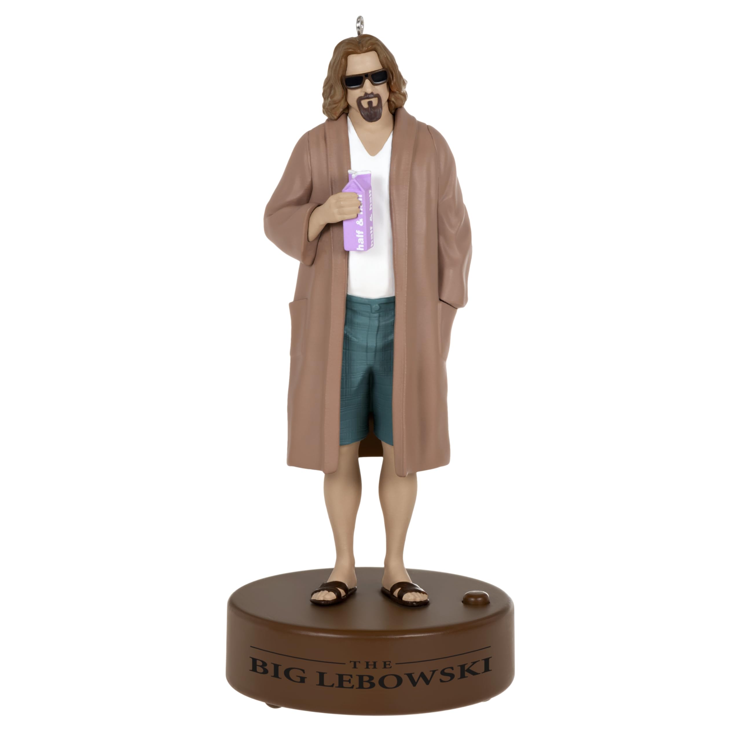Hallmark Keepsake The Big Lebowski The Dude Christmas Ornament, With Sound, Movie Gifts