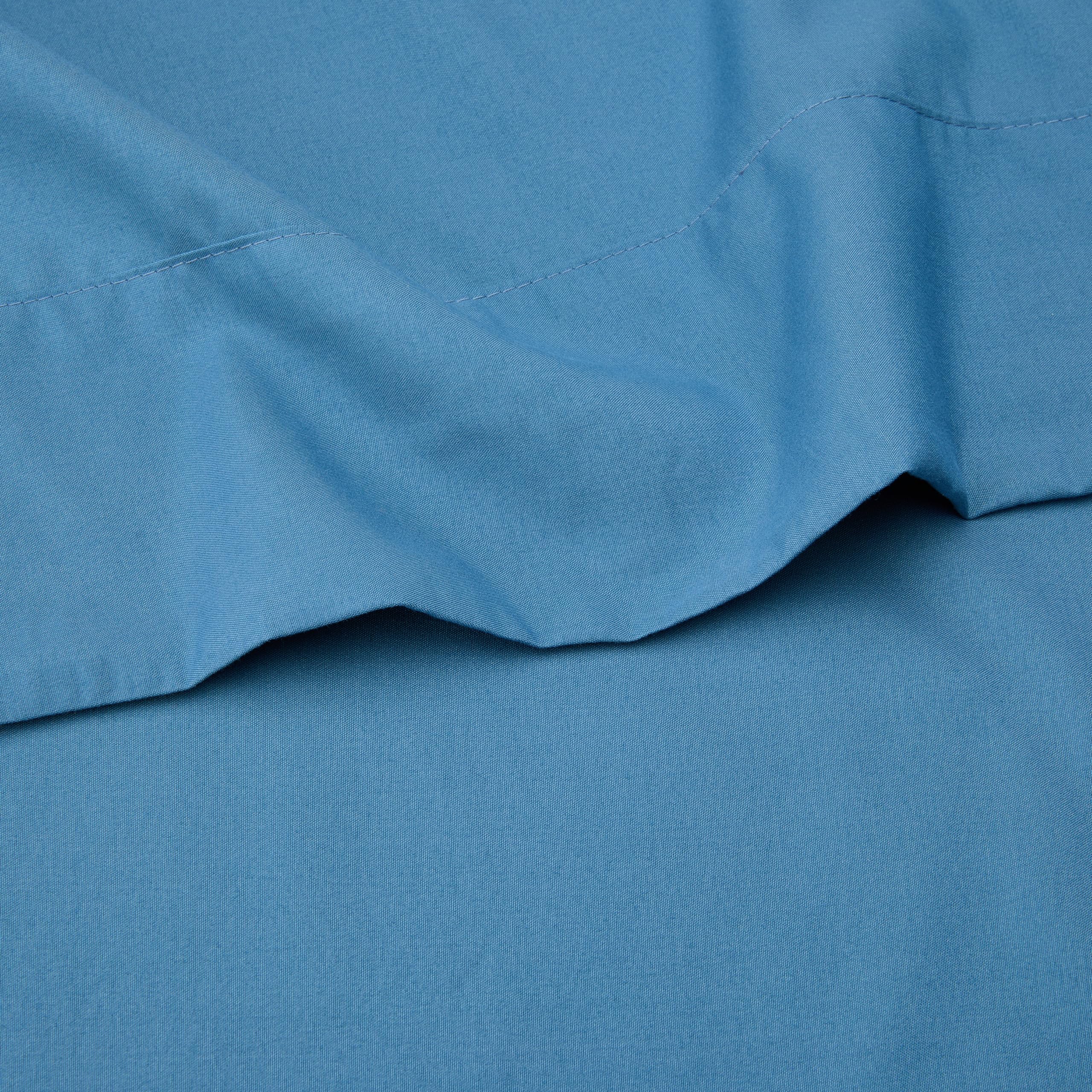 1800 Thread Count 21" DEEP POCKET Sheet Set Soft Egyptian Quality Brushed Microfiber Luxury Bedding Set with Flat, Fitted, 2 Pillow Cases - Image 2