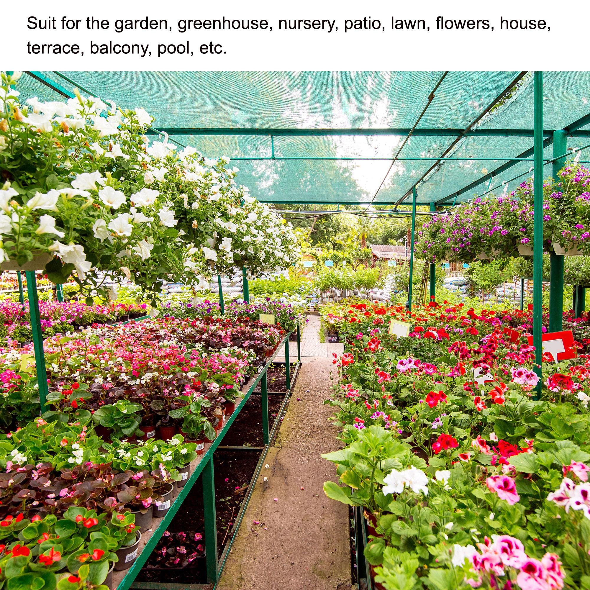 Amazon.co.jp: uxcell 園芸植物シェードクロス グロメット付き  