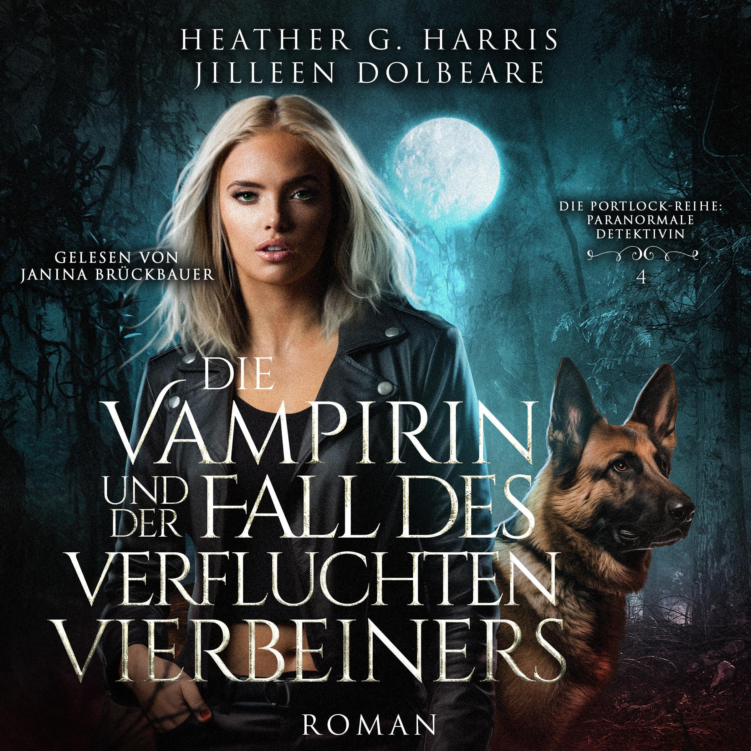 Cover art for Die Vampirin und der Fall des verfluchten Vierbeiners