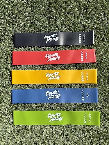 Miniatura 3 de Bandas de resistencia de alta calidad, incluidas 5 bandas de entrenamiento para ejercicio, bolsa de transporte y guía de instrucciones (idioma