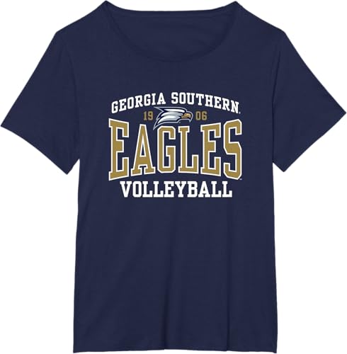 Miniatura 4 de Camiseta de voleibol Georgia Southern University Eagles, Azul