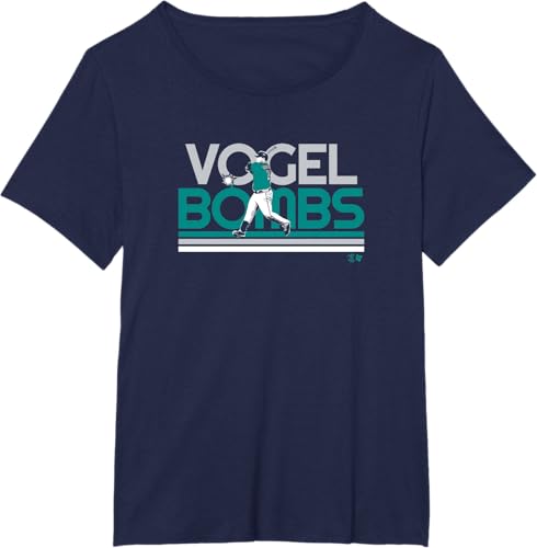 Miniatura 6 de Dan Vogelbach - Vogel Bombs - Seattle Baseball T-Shirt