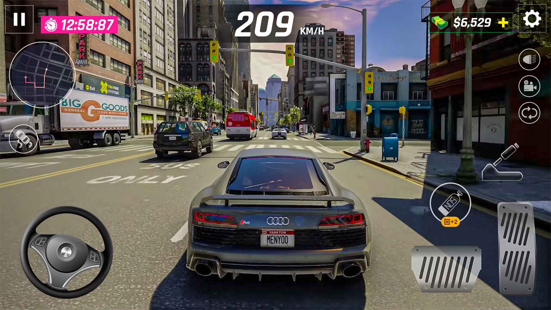 Real Ultimate Car Driving Simulator Open World Car Racing GT Games