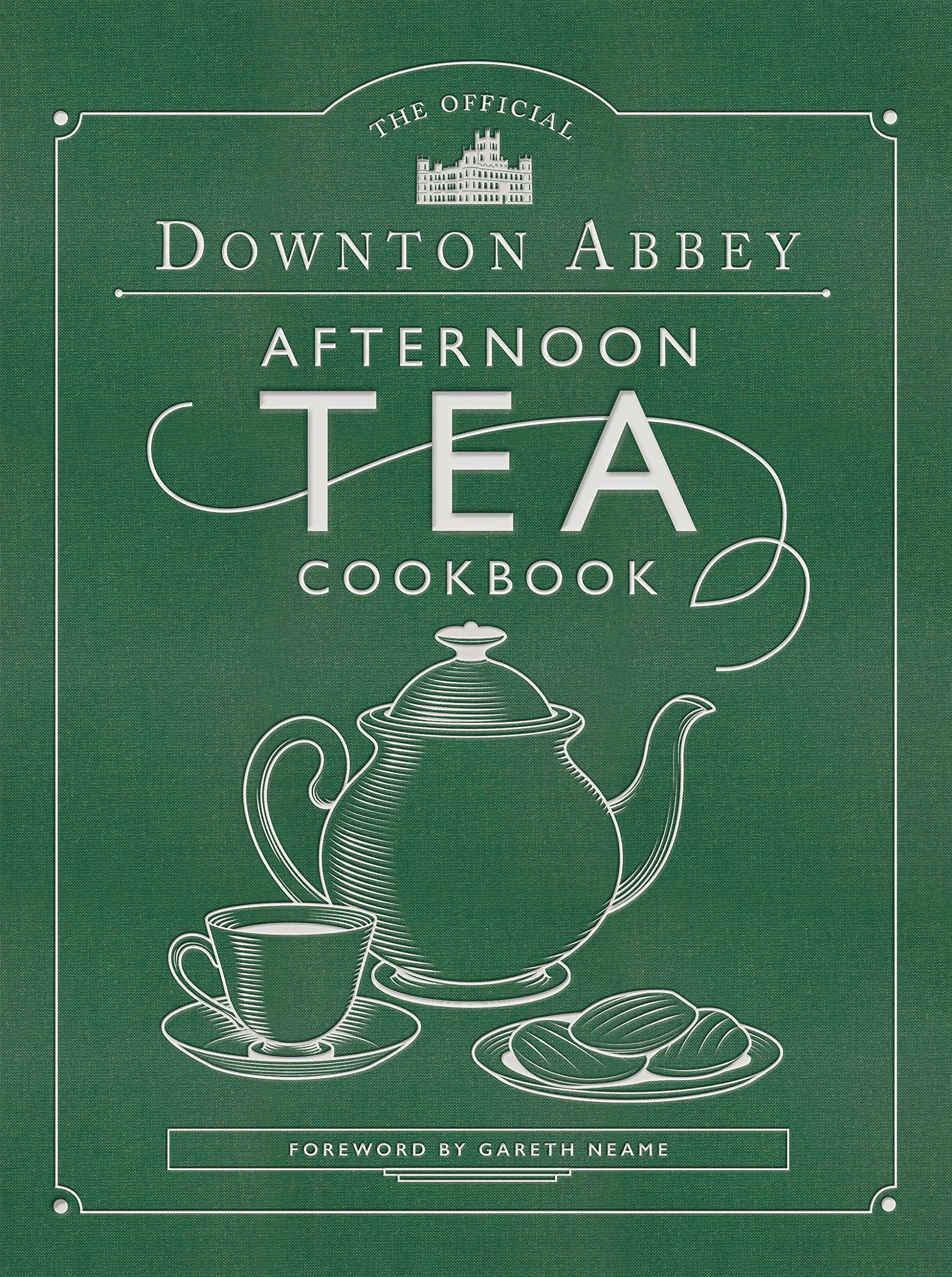 The Official Downton Abbey Afternoon Tea Cookbook: Teatime Drinks, Scones, Savories & Sweets Hardcover โ 21 April 2020