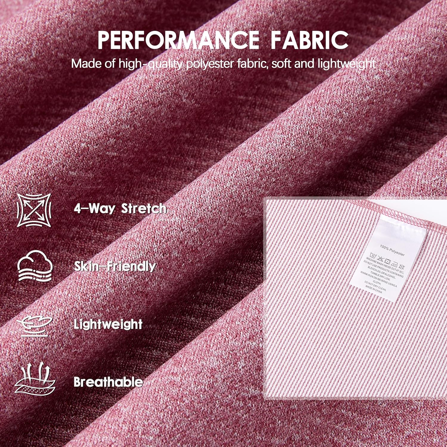 FT FENTENG Quarter Zip Golf Pullover Men Dry Fit Long Sleeve Moisture Wicking Mock Neck 1/4 Zip Pullover Mens Sweatshirts - Image 5