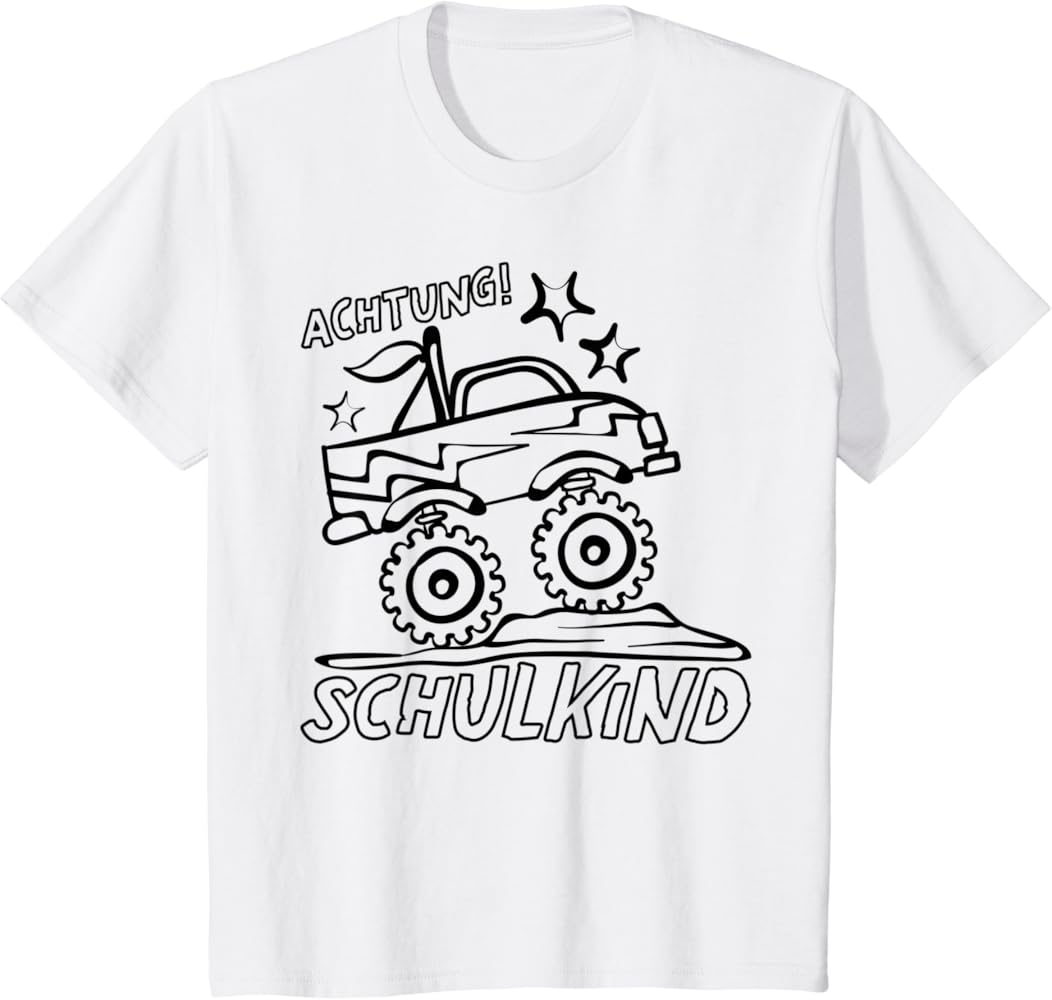 Monstertruck Bilder zum Ausmalen