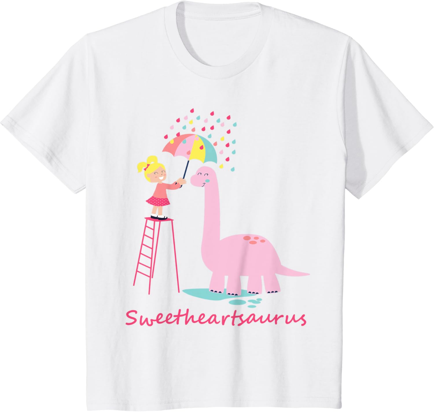 pink dinosaur t shirt