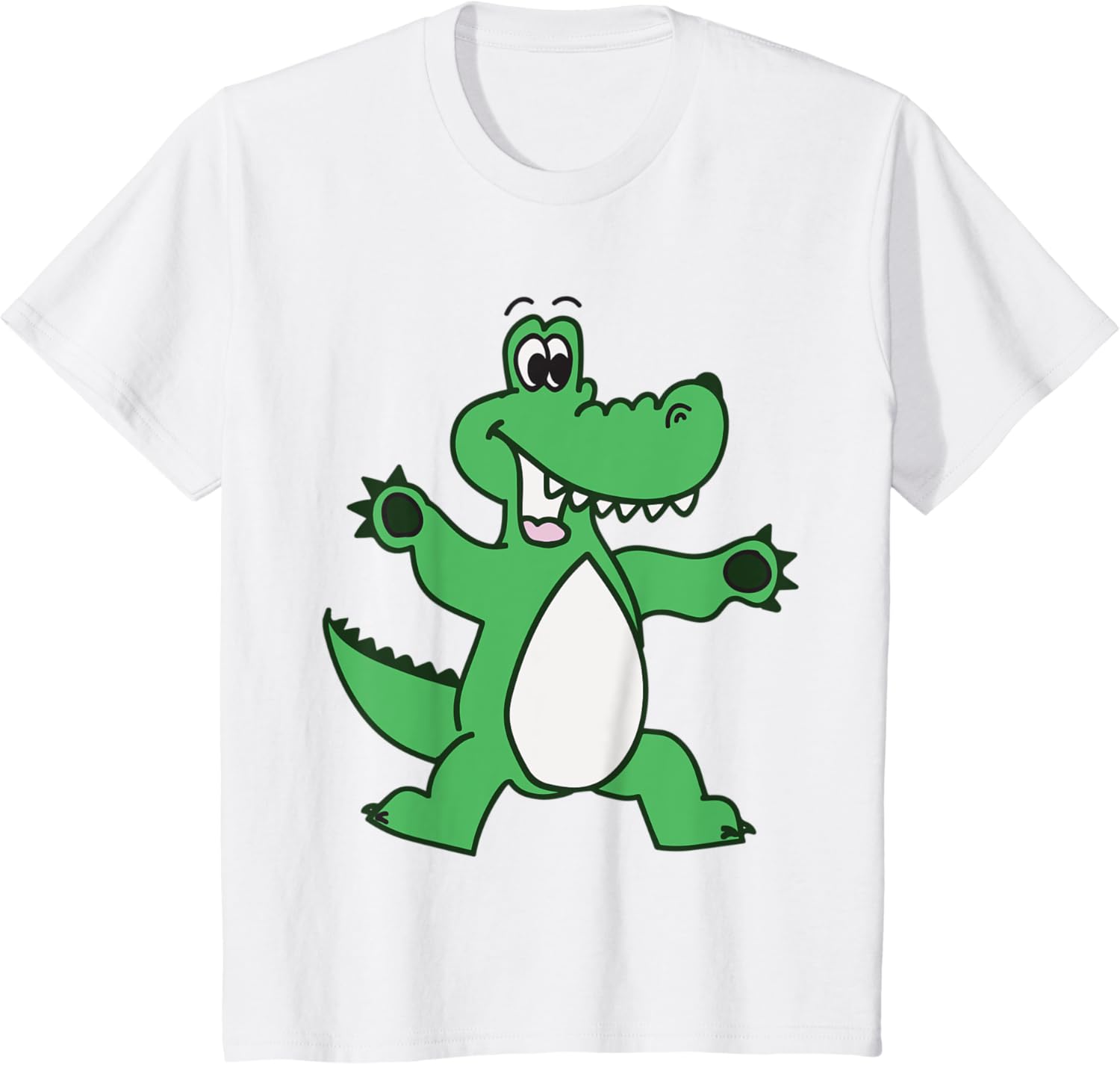 Kids Funny Kids Crocodile Shirt for Boys Girls Cartoon