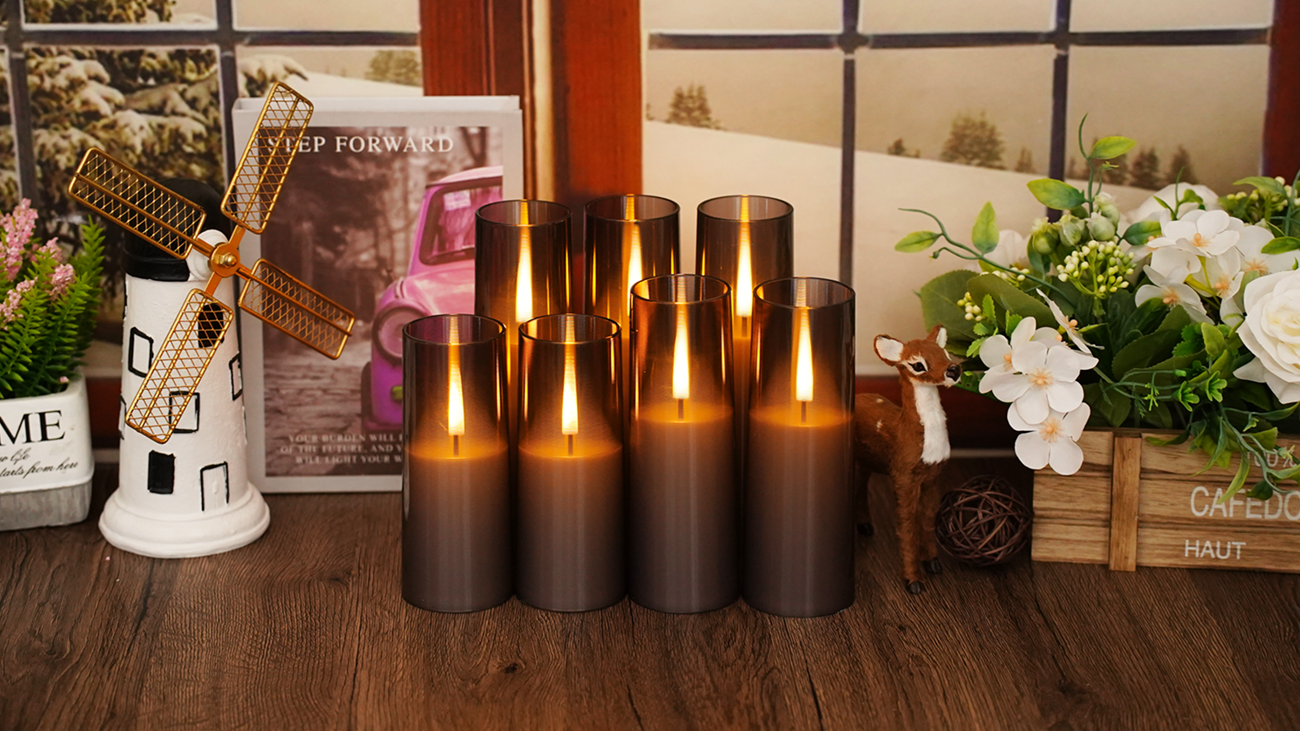 Amazon.com: Nimiko Flickering Flameless Candles 7Pcs Upgraded