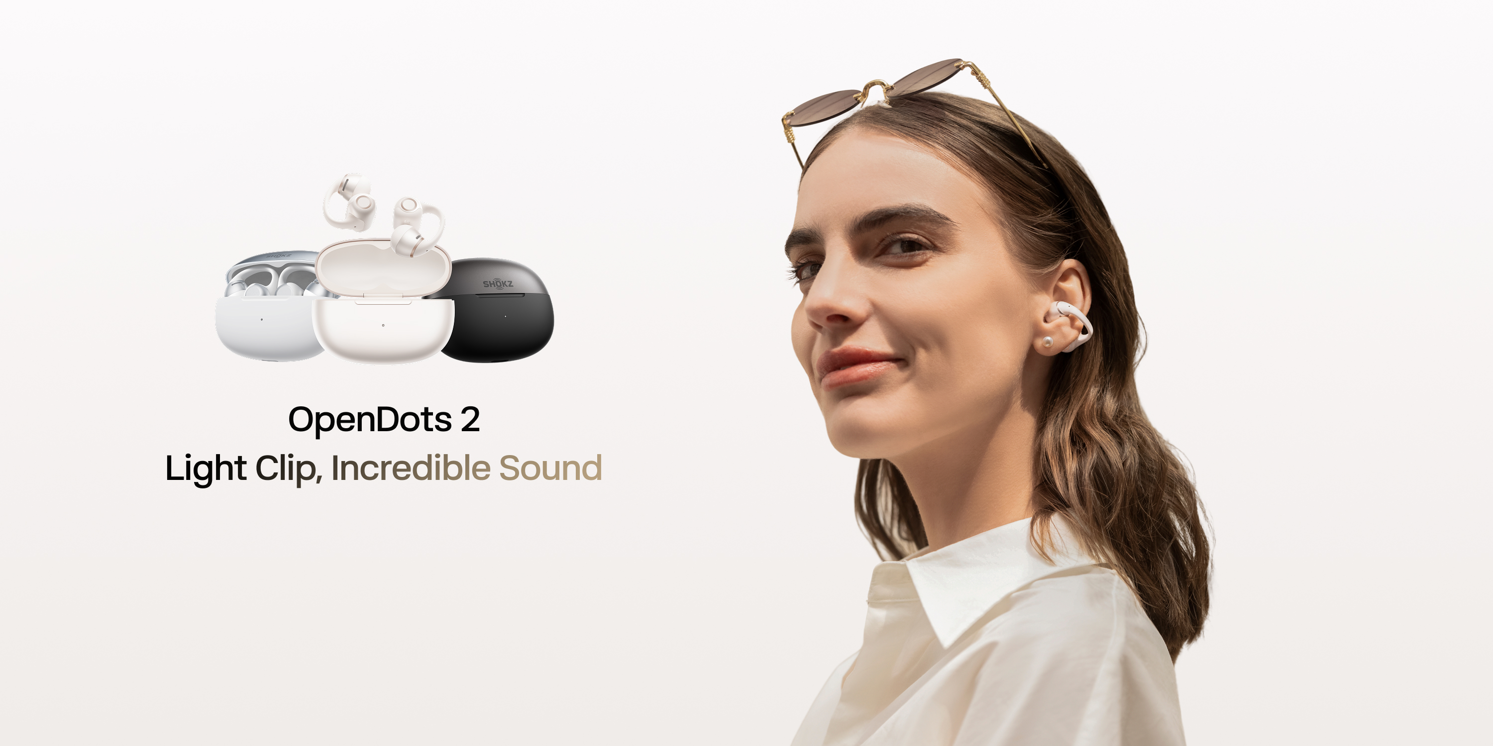 Amazon.com: SHOKZ OpenDots 2 Open-Ear Clip-On Earbuds with