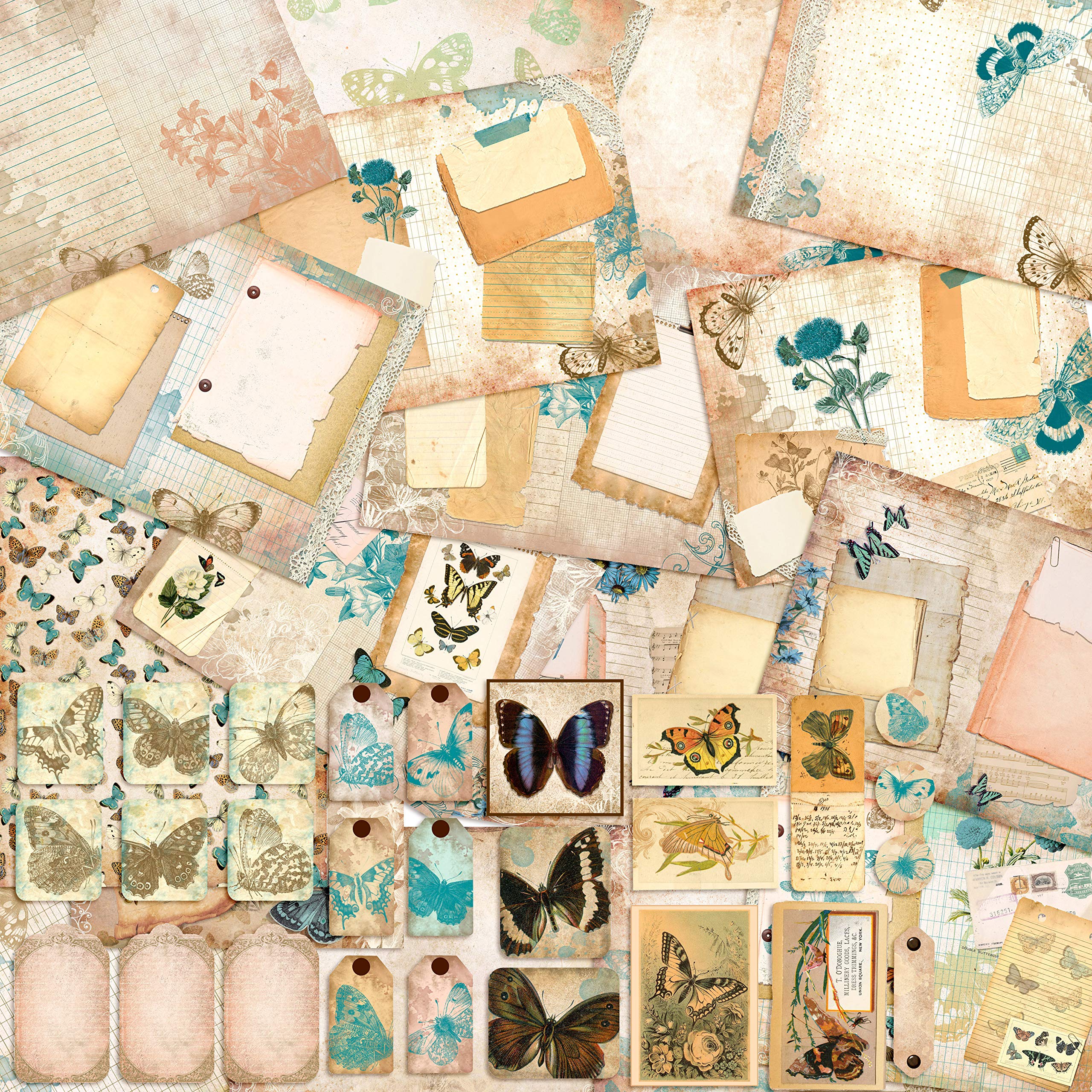 Amazon.com: Butterflies Junk Journal - EZ Journal 7258 : Arts