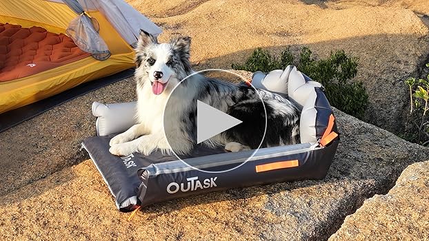 Amazon.com : outask Inflatable Outdoor Dog Bed Waterproof