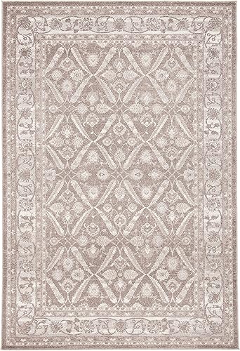 Miniatura 2 de SAFAVIEH Sofia Collection SOF378B - Alfombra bohemia tribal envejecida oriental, no desprende pelusa, para sala de estar, comedor y dormitorio, 8 x