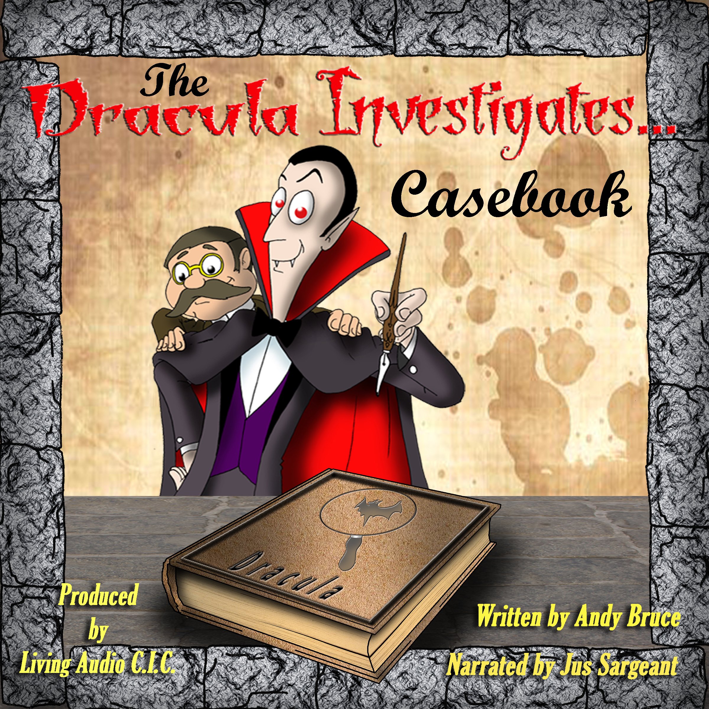 Cover art for The Dracula Investigates Casebook: Dracula Investigates, Volume 1-3