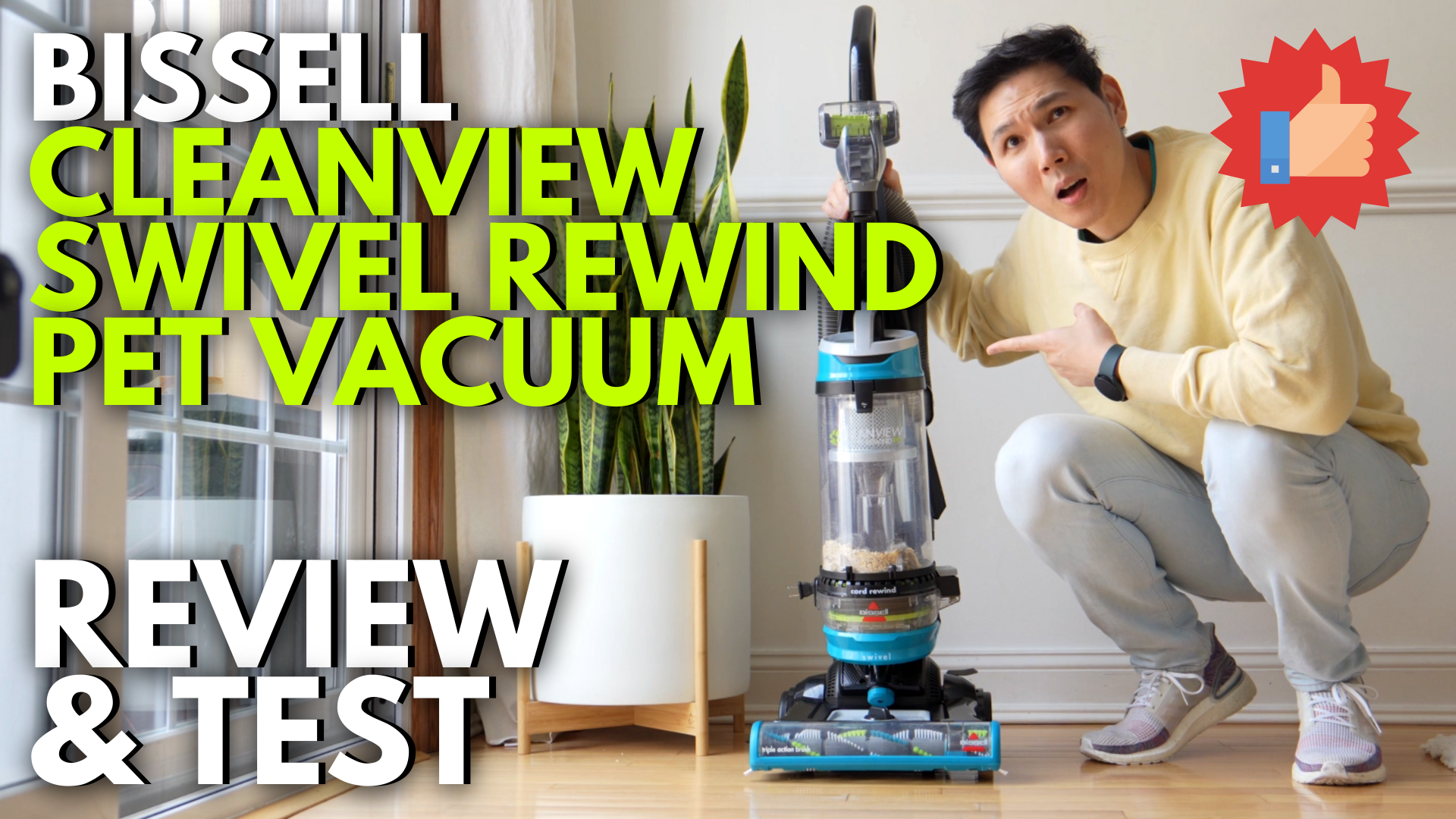 BISSELL CLEANVIEW REWIND PET VACUUM 