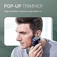 Vista 7 de Panasonic ARC5 Electric Razor for Men with Pop-up Trimmer, Wet Dry 5-Blade Electric Shaver with Intelligent Shave Sensor and 16D Flexible Pivoting