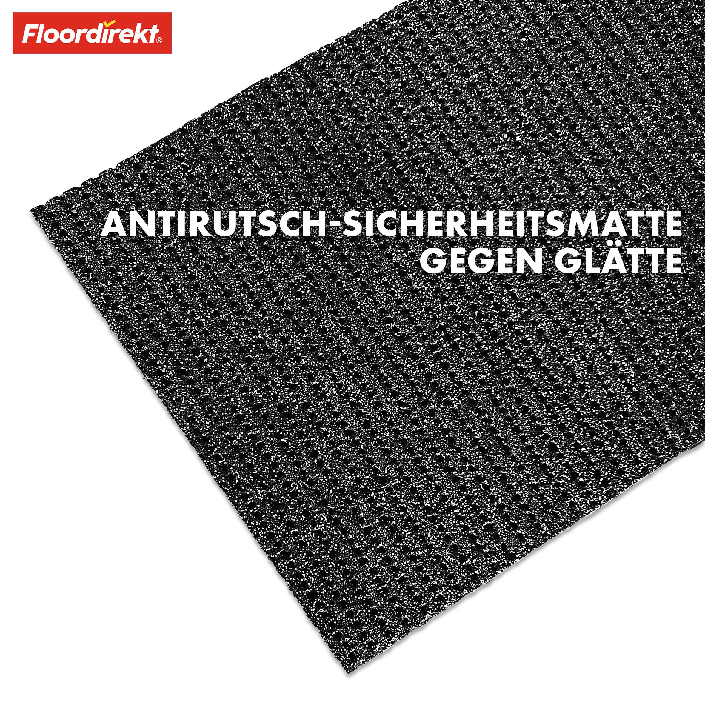 Anti-slip veiligheidsmat tegen gladheid, met granulaatcoating, veelzijdig in buiten- en binnenruimtes inzetbaar, temperatuurbestendig en weerbestendig, vele kleuren en maten, 120 x 600 cm, antraciet