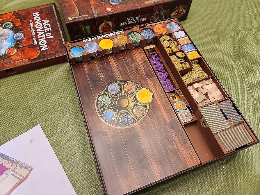 Amazon.com: Insert for Age of Innovation Board Game