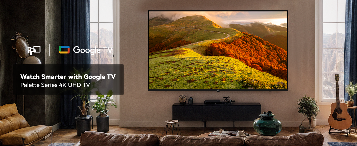 Amazon.com: FPD 58 Inch Smart TV, 4K UHD Google TV with Google