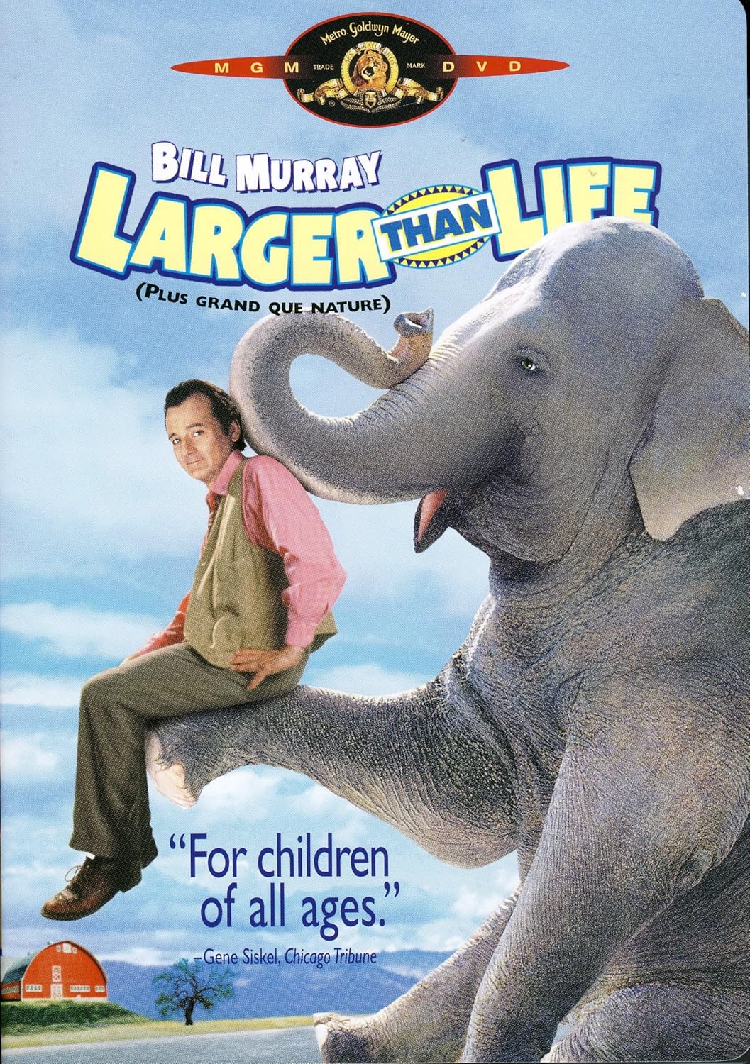 Larger Than Life Amazon.co.uk DVD & Bluray