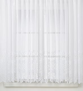 Anna Cortina 8863781L0.105x600 Langstore Jacquard, 105 x 600 cm, weiß